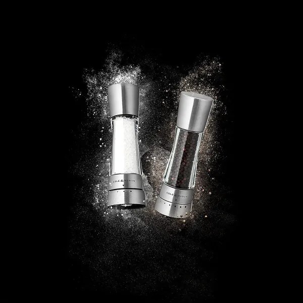 Cole&Mason - Râșniță piper DERWENT 19 cm crom lucios