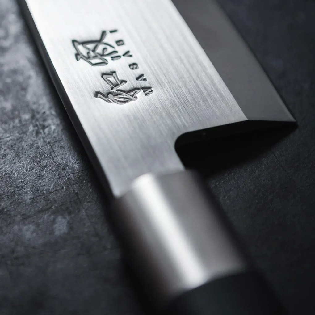 Cuțit Kai Santoku Wasabi Black, 16,5 cm
