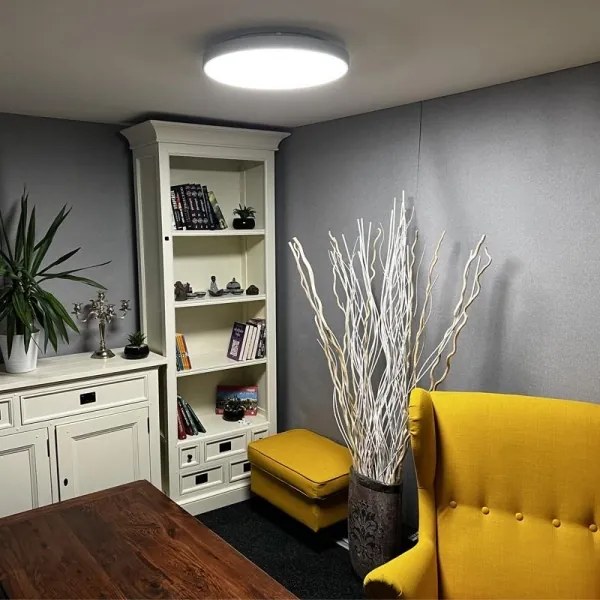 Plafonieră LED dimabilă LED/48W/230V 2700-6500K Wi-Fi Tuya + telecomandă