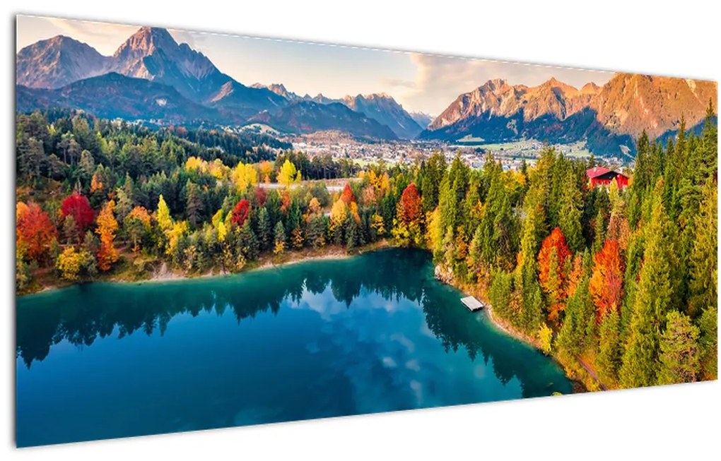 Tablou - Lacul Urisee, Austria (120x50 cm)