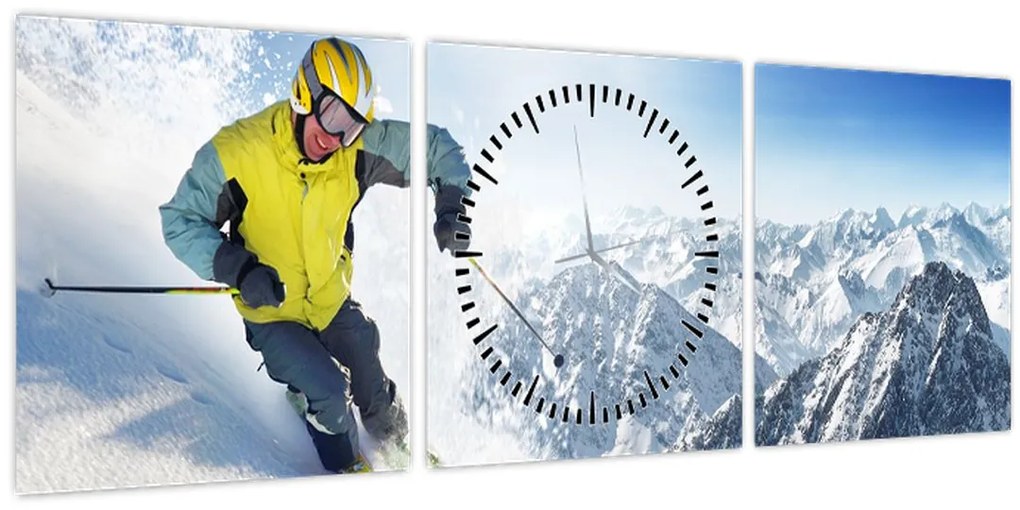 Tablou - Schior (cu ceas) (90x30 cm)