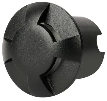 Brilagi - Lampă LED de exterior încastrabilă GROUNDRAY LED/1W/230V, neagră, IP67