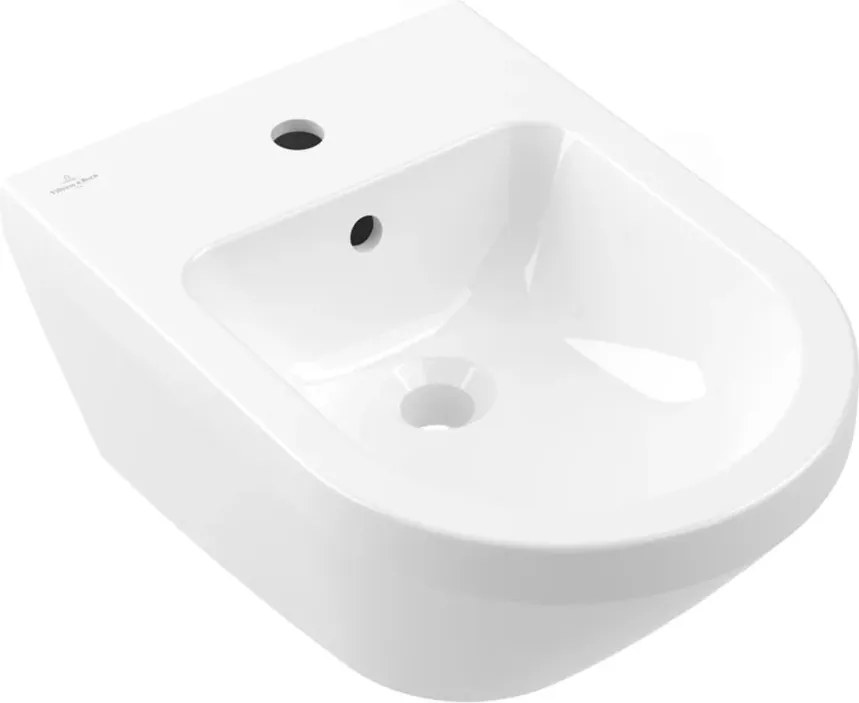 Bideu suspendat Villeroy&Boch Architectura alb lucios