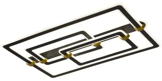 Plafonieră LED dimabilă, 280W, 230V, 3000–6500K, cu telecomandă