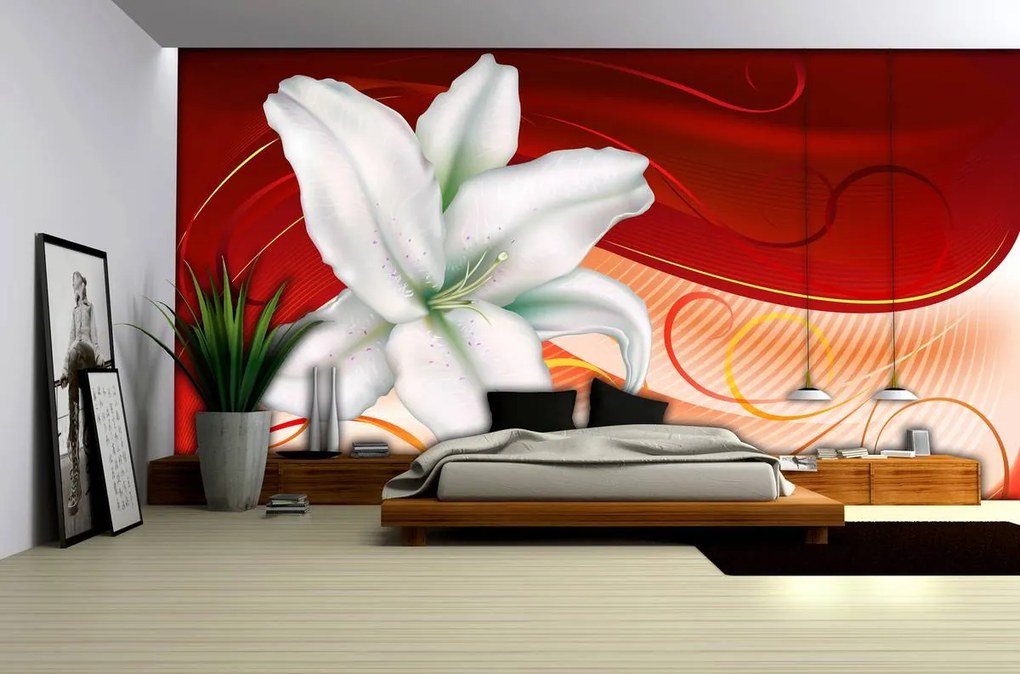 Fototapet - Arta abstractă  a Lili Hearts (152,5x104 cm)