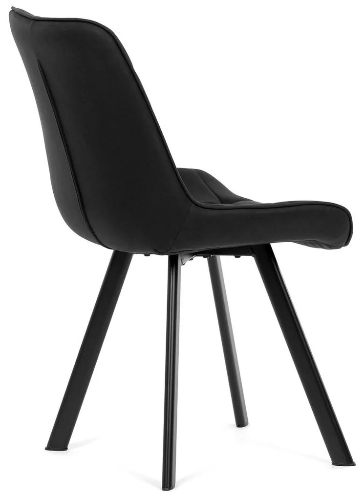 Scaun sufragerie Hechos (negru). 1120588