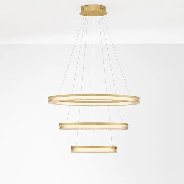 Lustra suspendata LED CCT design circular Luana 80cm NVL-9130637