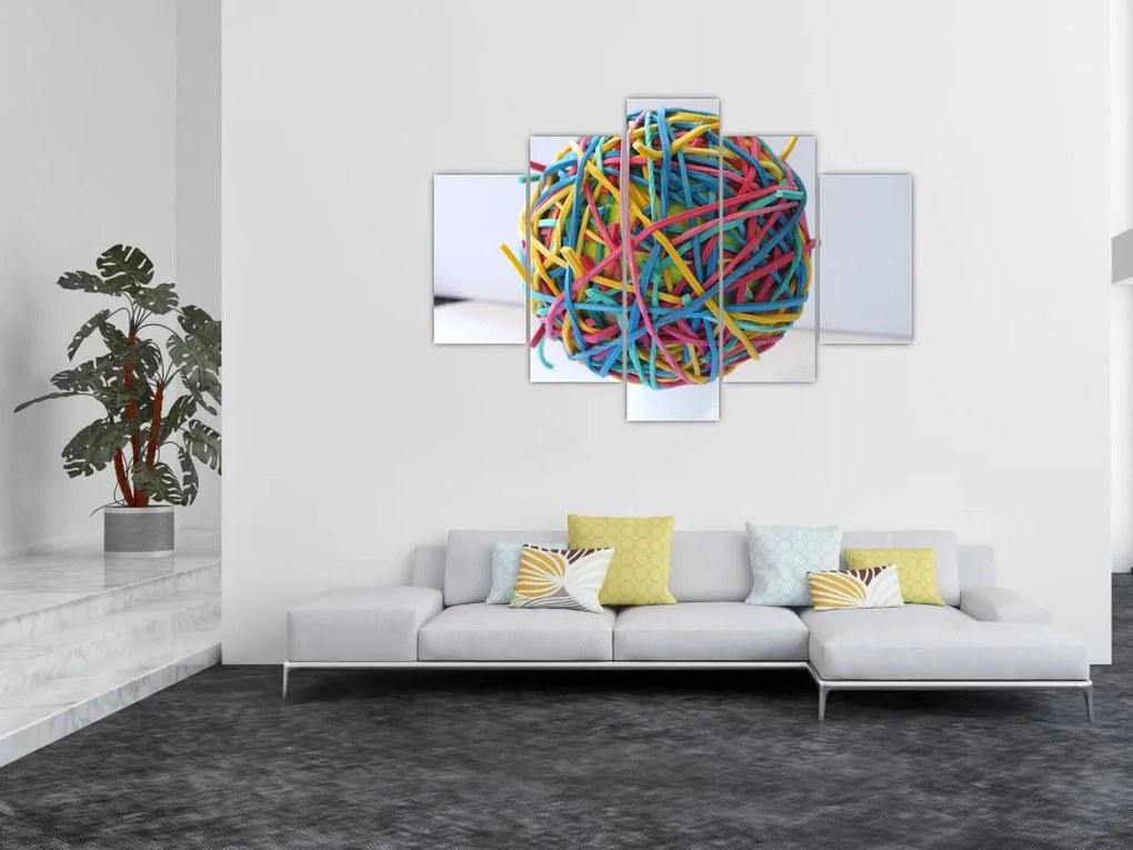 Tablou cu gumițe (150x105 cm)