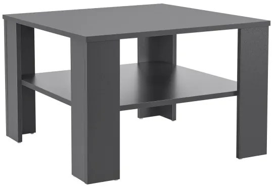 Juskys Masuta de cafea 60x60cm - gri inchis