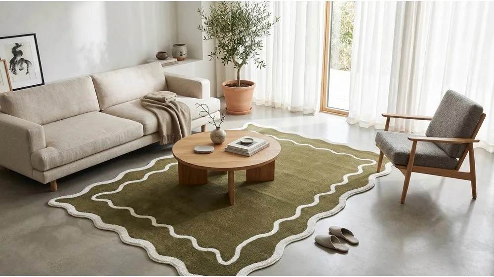 Covor verde închis 160x230 cm Dolce – ESTE