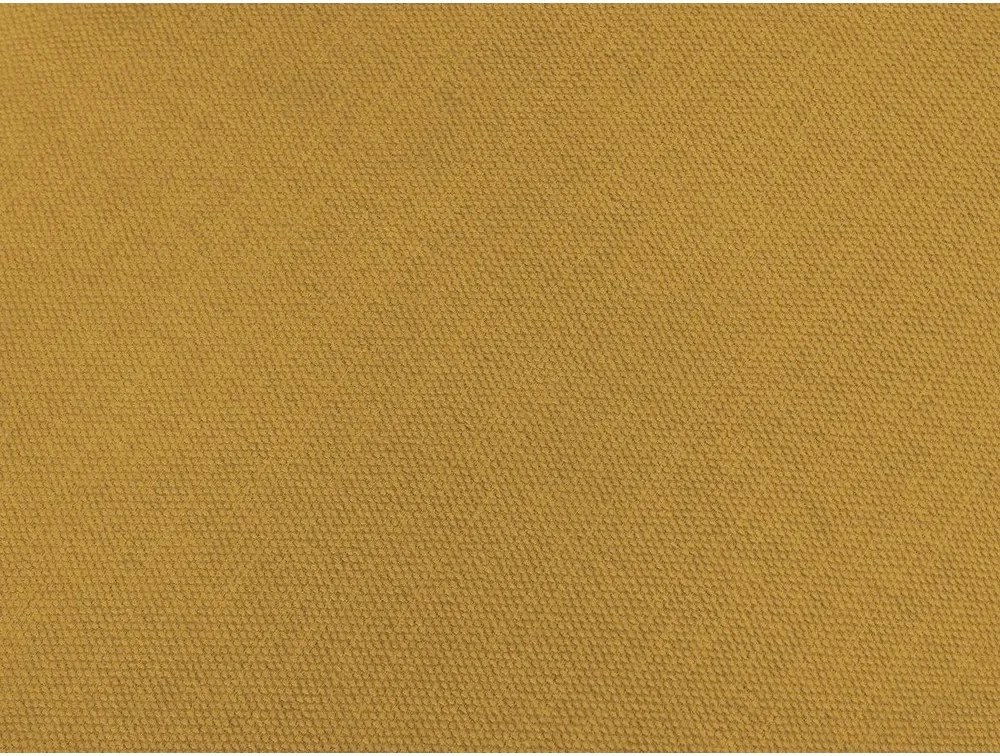 Canapea galbenă cu tapițerie din chenille 160 cm Celine – Bobochic Paris