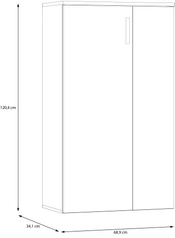 Pantofar ETON, stejar artisan/verde