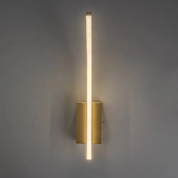 Rabalux 75089 - Aplică LED de perete pentru baie TILMANN 10W/230V 4000K IP44 auriu