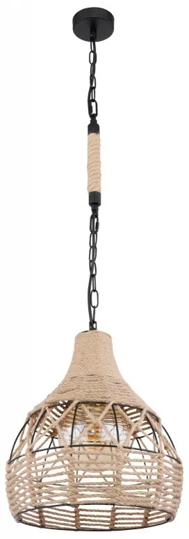 Pendul stil rustic natural HALIA 30cm