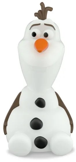 Philips 71768/08/16 - Lampă pentru copii Disney Frozen Olaf LED/0,3W/2xAAA om de zăpadă