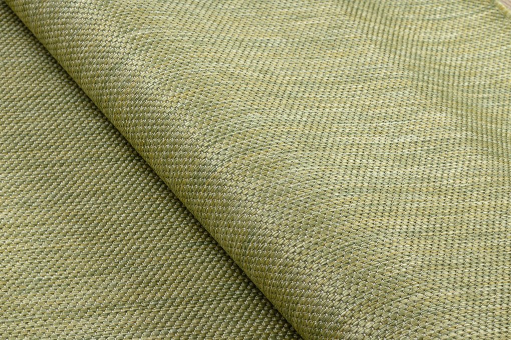 Covor SISAL SION A5165A Melanj țesute plate verde