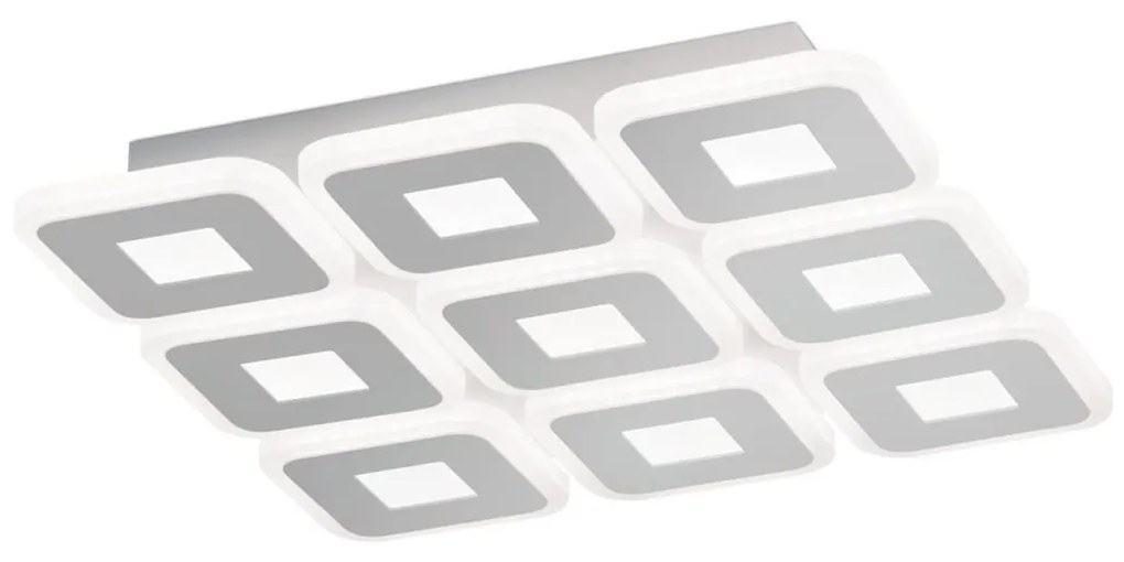 Plafoniera LED dimabila design modern Domino 41x41cm