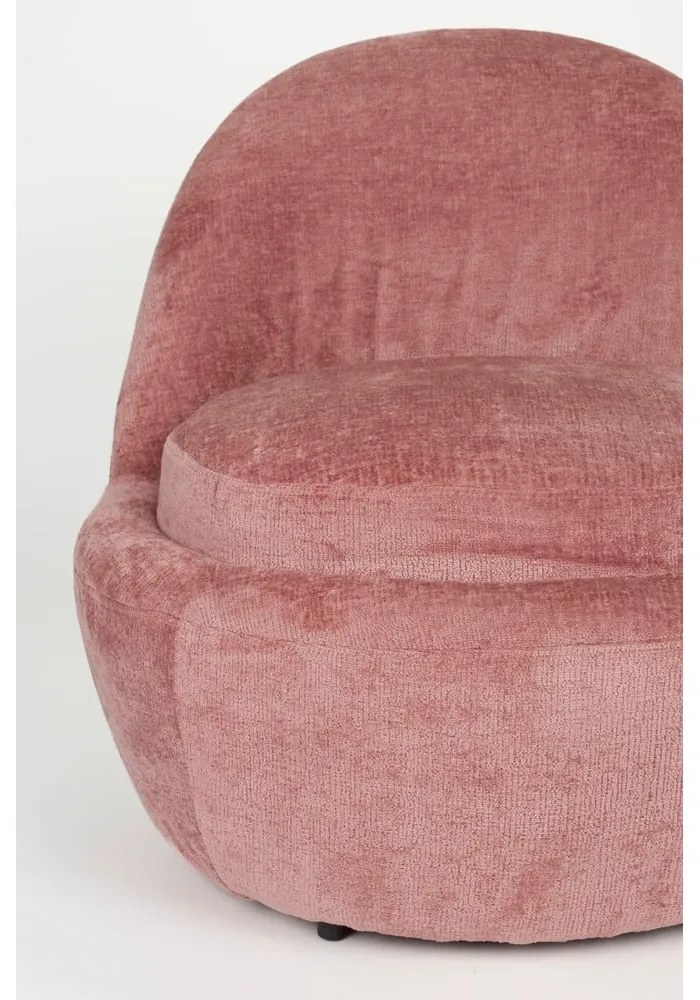 Fotoliu roz Nash – White Label