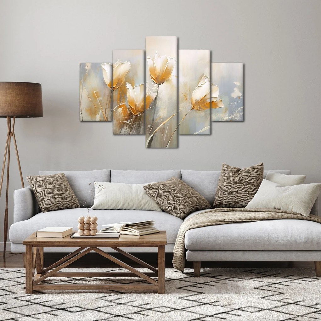 Tablou - Pictura de lalele (150x105 cm)