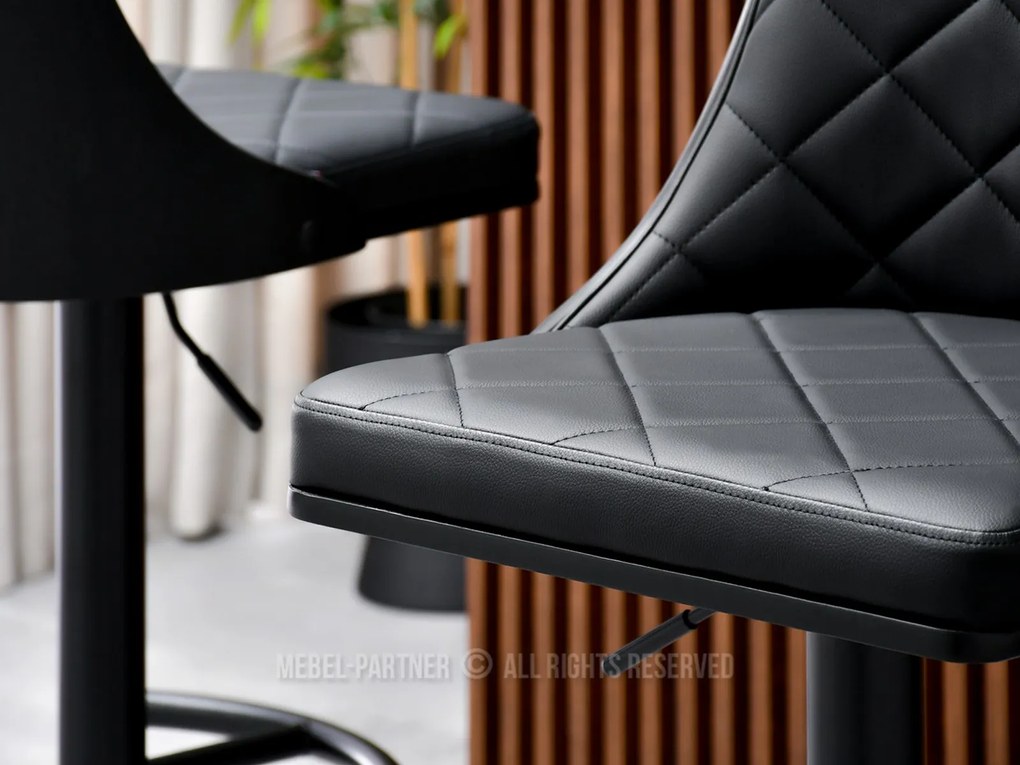 Scaun Haire (lemn negru + negru). 1110584