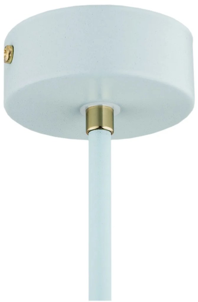 Lustra directionabila design modern CHARLOTTE albastru deschis
