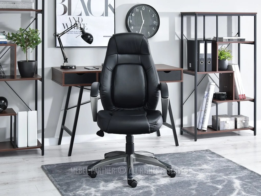 Fotoliu Druker (negru + gri). Promo -7%. 1109910
