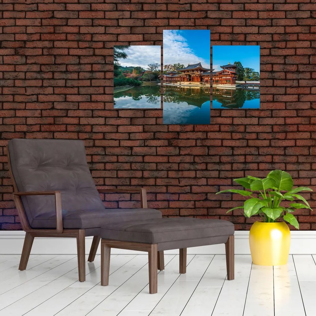 Tablou - Templul Byodo-in, Japonia (90x60 cm)