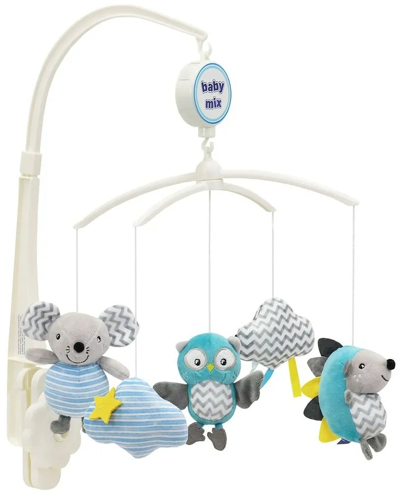 Baby Mix Arici Șoarece și Bufniță Carusel,diametru 35 cm