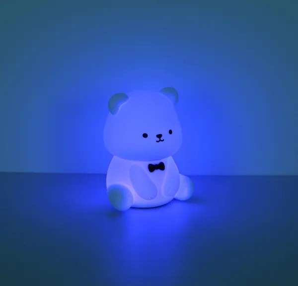 Globo 2870 - Lampă de veghe pentru copii TEDDY, LED RGBW reîncărcabilă, cu reglare a luminozității, LED 1W, 5V, 1200 mAh, ursuleț