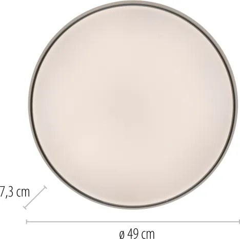 Schöner Wohnen 14595-18 - Plafonieră LED reglabilă TAVOLI LED/34W/230V neagră+telecomandă