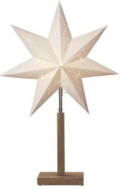 Stea luminoasă cu suport Star Trading Karo Mini, înălțime 55 cm