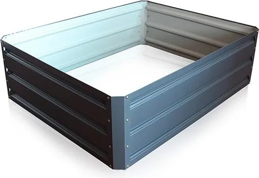 Pat supraînălțat, metal, 100 x 80 cm