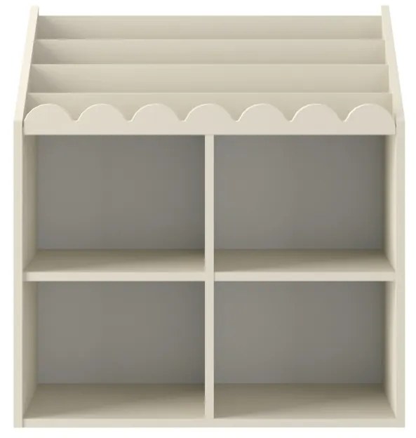 Biblioteca pentru copii Book Nook latte H76 cm