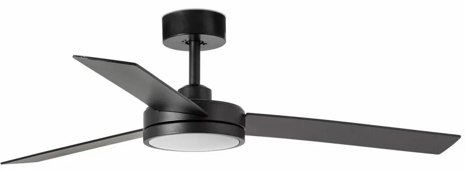 Ventilator LED de tavan FARO 34261 BARTH LED/24W/230V negru + telecomandă