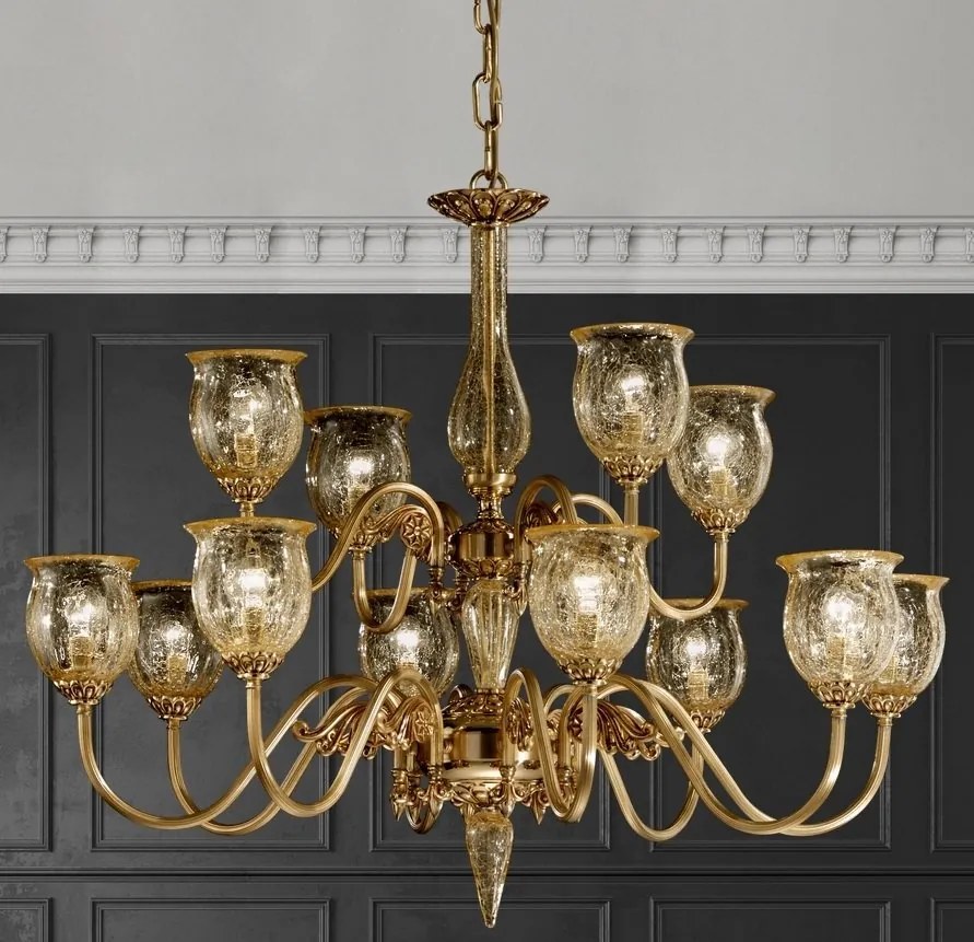Candelabru LUX design clasic realizat manual Amanda 12L
