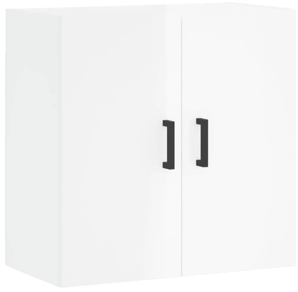 829966 vidaXL Dulap de perete, alb extralucios, 60x31x60 cm, lemn compozit