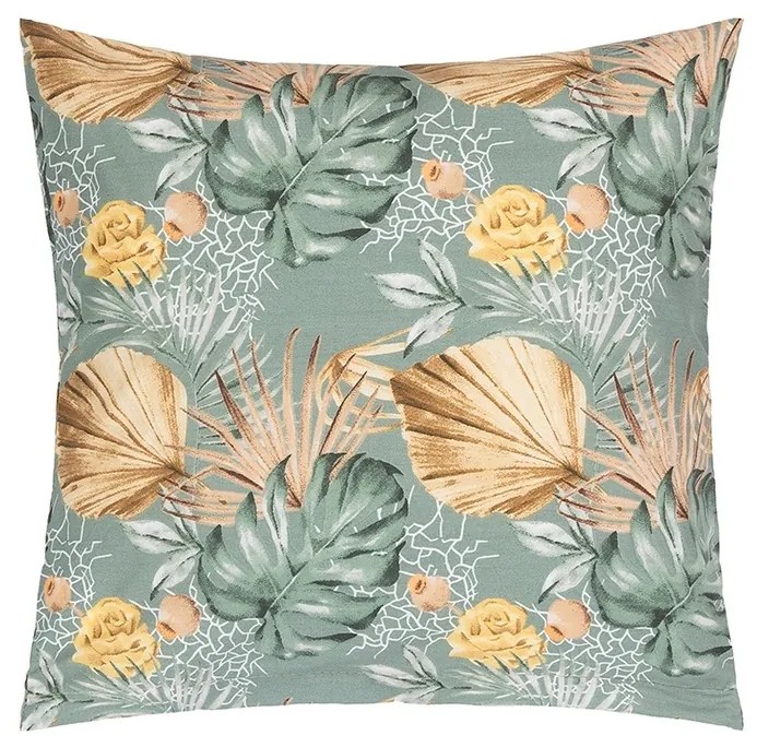 Bellatex Pernă Adéla Monstera, trandafir galben,40 x 40 cm