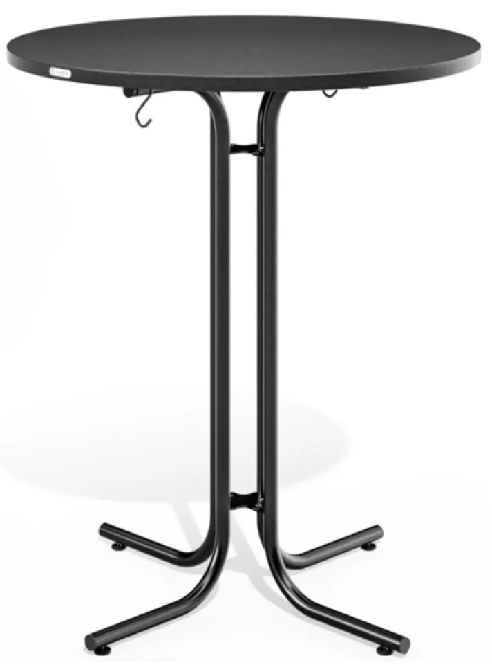 Casaria Masă de bar pliabilă RAUL 110x80cm, gri