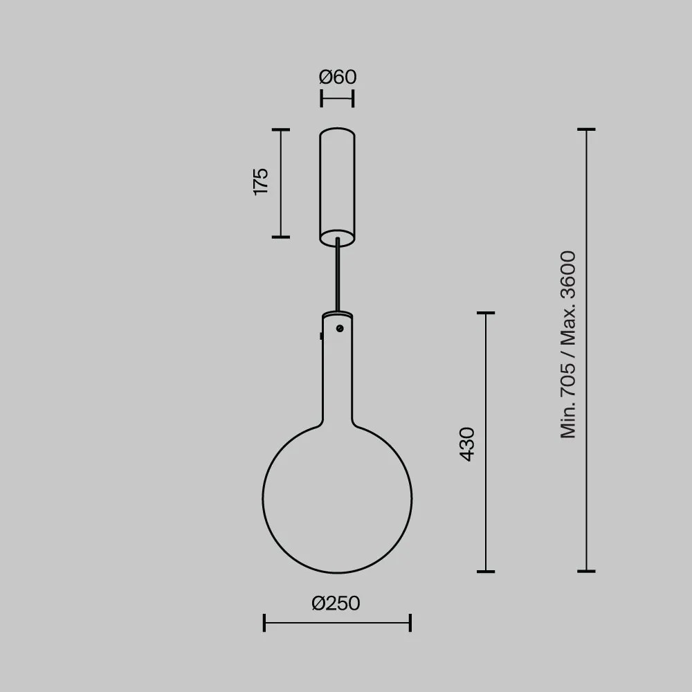 Lustra/Pendul LED design decorativ Nebula 25cm alb