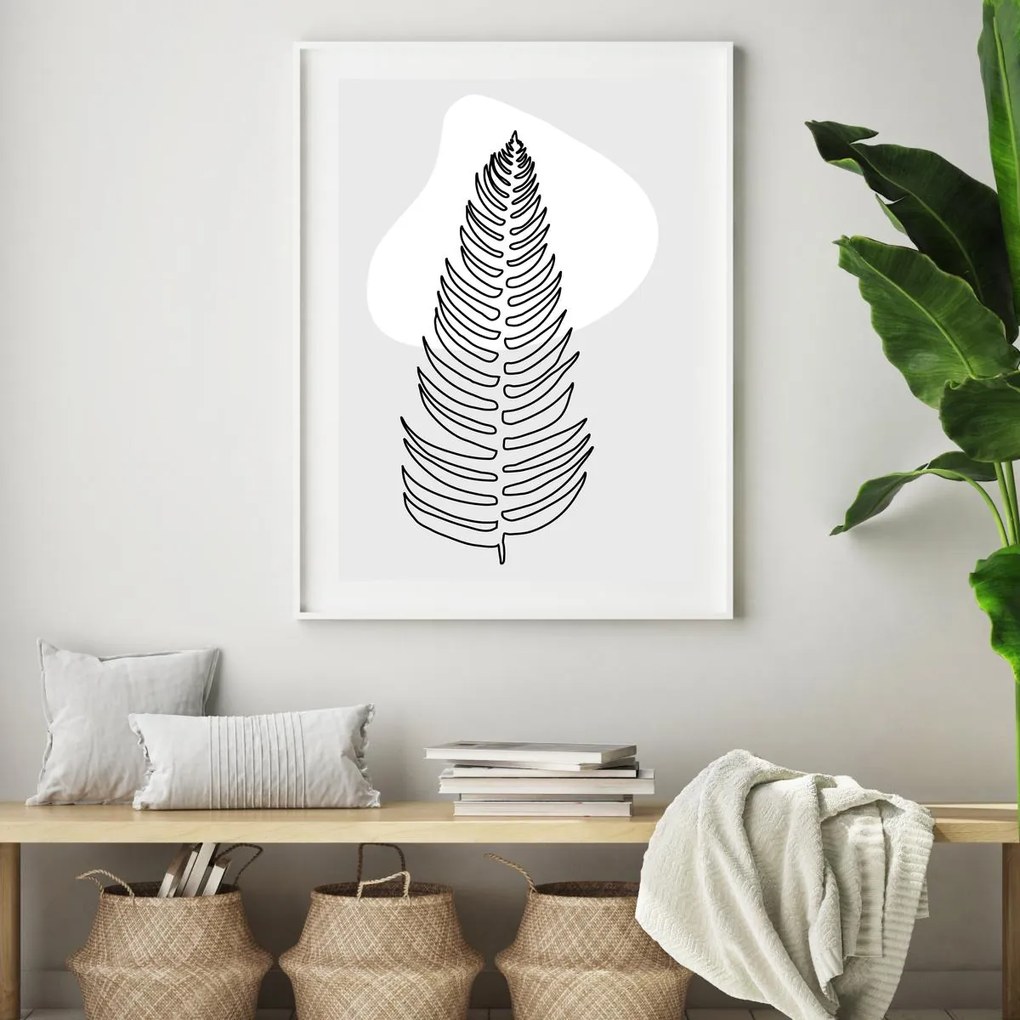 Poster - Abstracție naturală (A4)