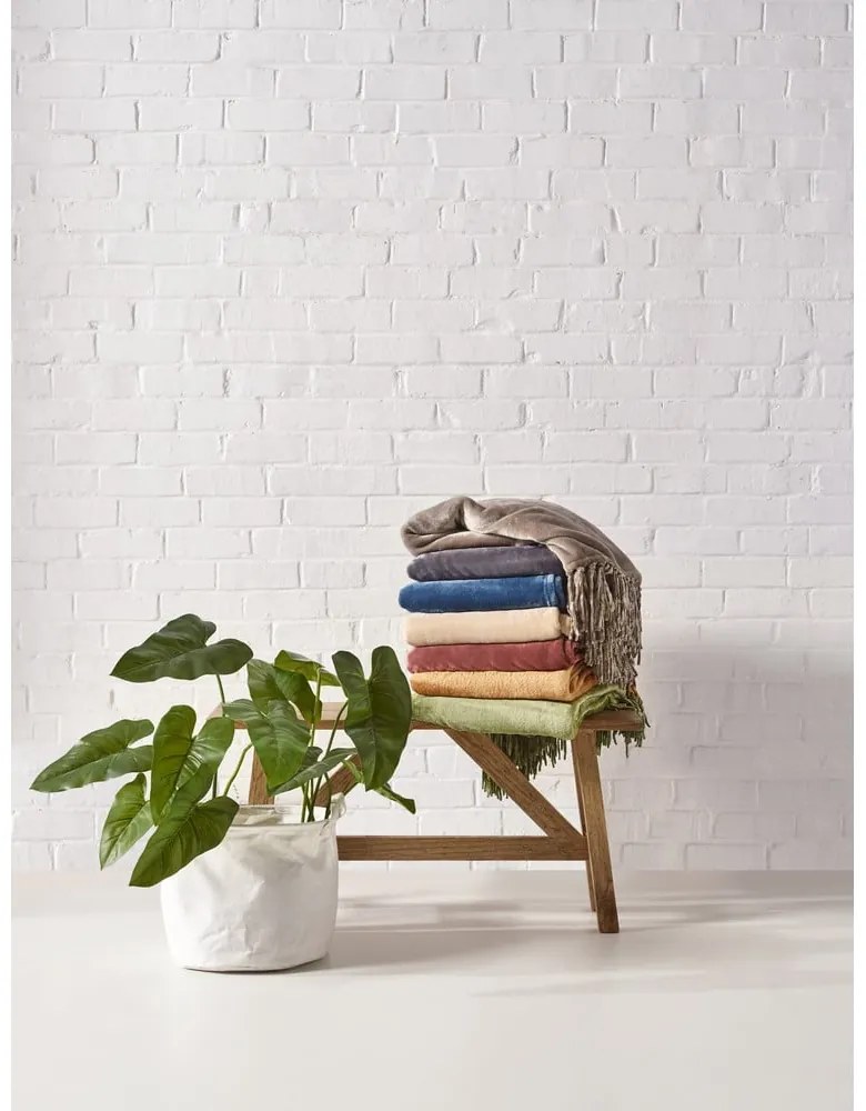 Pled Tiseco Home Studio Flanelo, 170 x 130 cm, roz