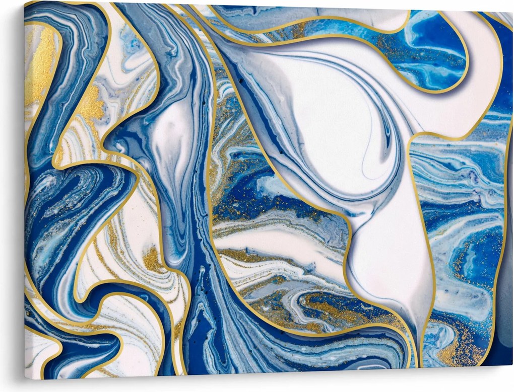 Tablou - Valuri de marmură (70x50 cm)