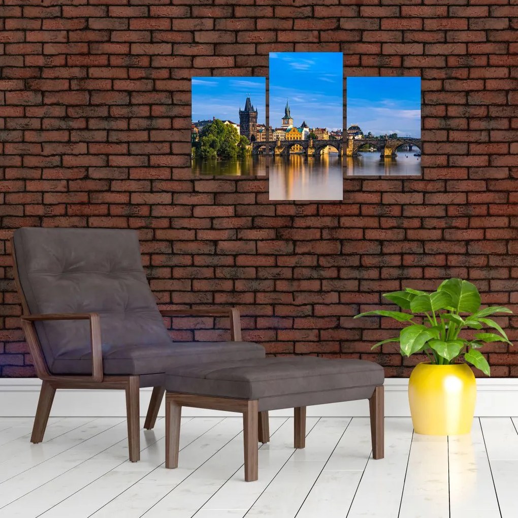 Tablou cu podul Carol (90x60 cm)