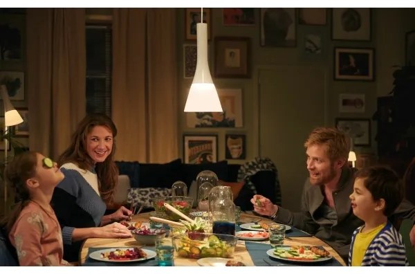 Philips Hue LED lustr pe cablu, dimabil, 1xE27/6W/230V, 2200-6500K