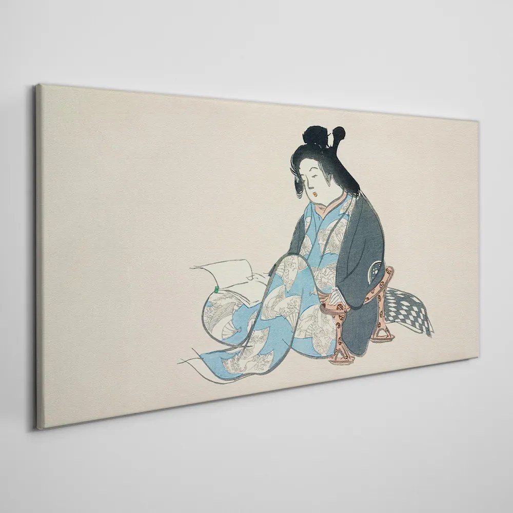 Tablou canvas Kimono pentru femei asiatice