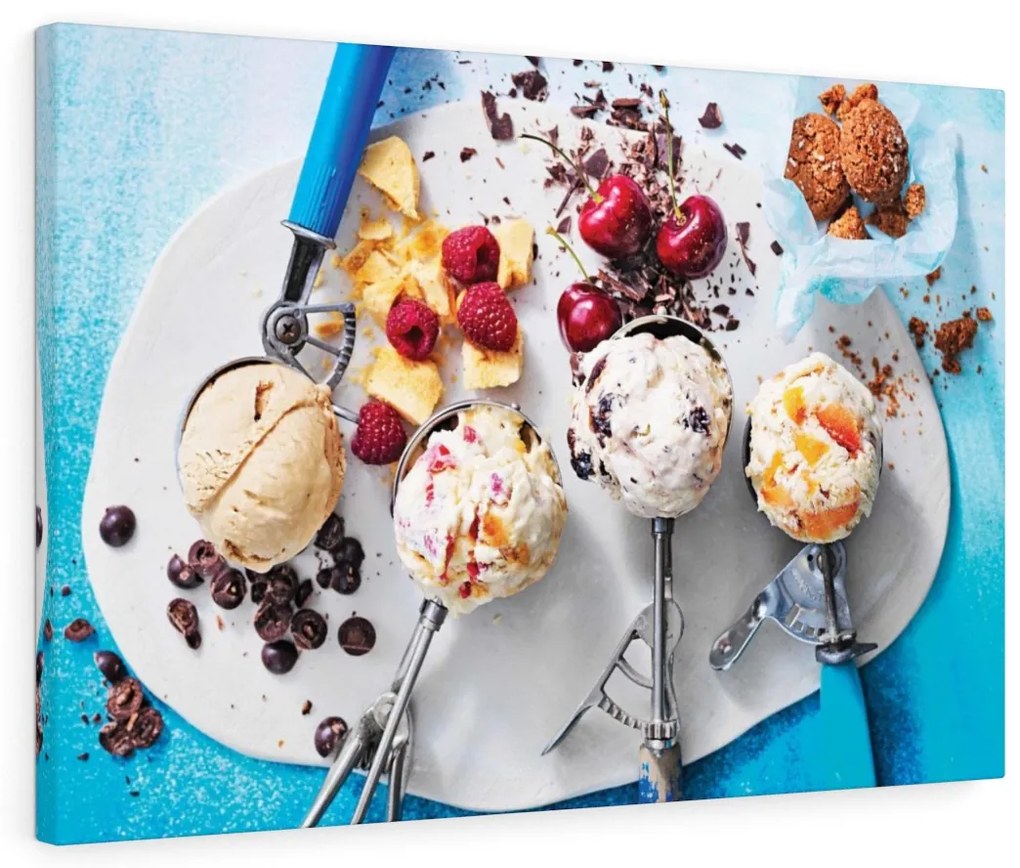 Tablou canvas Ice Cream Magia - 90x60 cm 90x60 cm