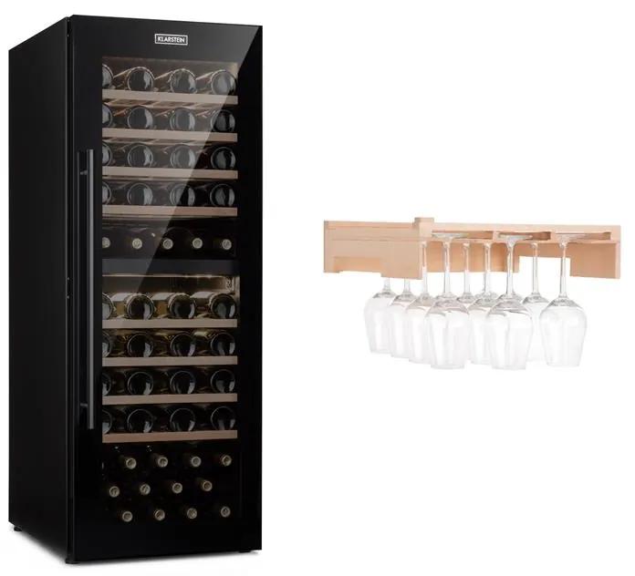 Barossa 77 Duo, set de frigider de vin, 2 zone, 191 l / 77 fl. raft de sticlă pentru vin