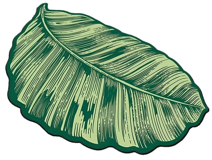 Covoraș de baie verde 60x100 cm Sheet – Foutastic