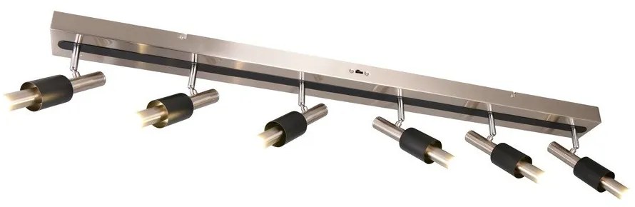 Spot negru-argintiu LED 20,5x120 cm Ikaris – Trio Select