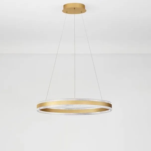 Lustra suspendata LED design circular Alaro 60cm NVL-9019725